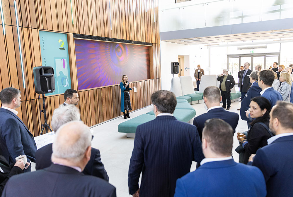 Launch event for a new innovation centre